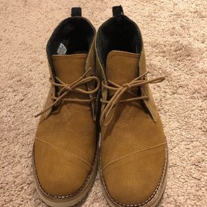 Tom's boots. Never worn